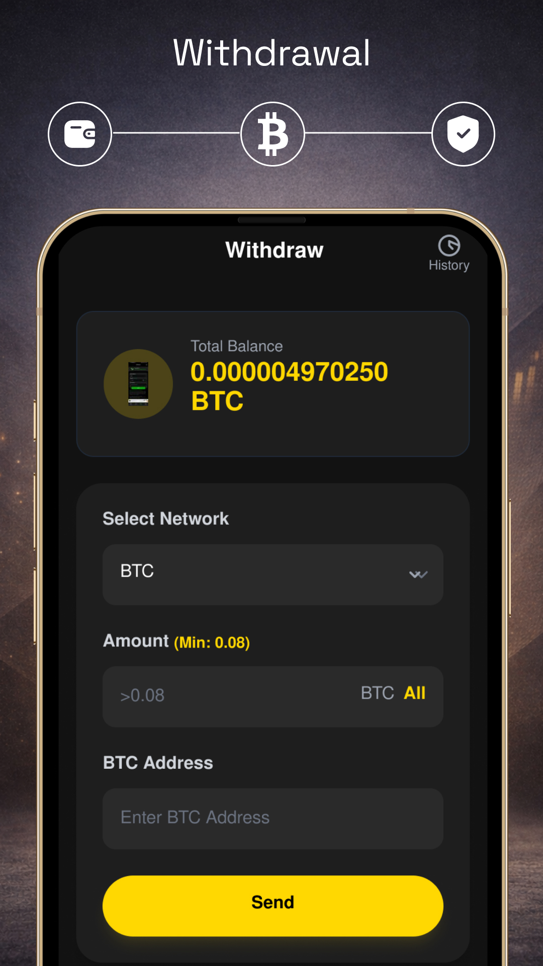 Withdrawal